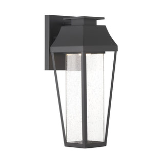 Brookline LED Outdoor Wall Lantern in Matte Black