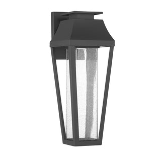 Brookline LED Outdoor Wall Lantern in Matte Black