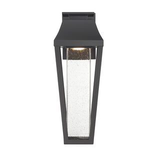 Brookline LED Outdoor Wall Lantern in Matte Black