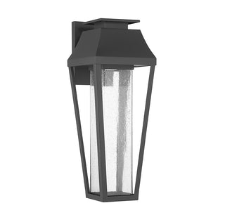 Brookline LED Outdoor Wall Lantern in Matte Black
