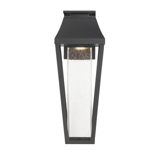Brookline LED Outdoor Wall Lantern in Matte Black