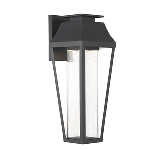 Brookline LED Outdoor Wall Lantern in Matte Black