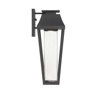 Brookline LED Outdoor Wall Lantern in Matte Black