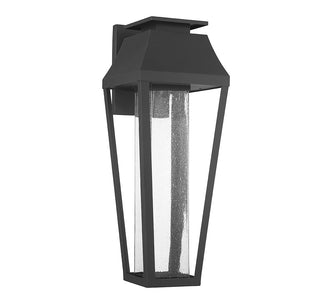 Brookline LED Outdoor Wall Lantern in Matte Black