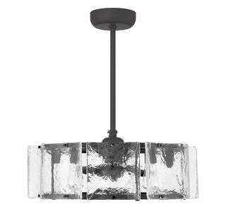 Genry LED Fan D'Lier in Matte Black