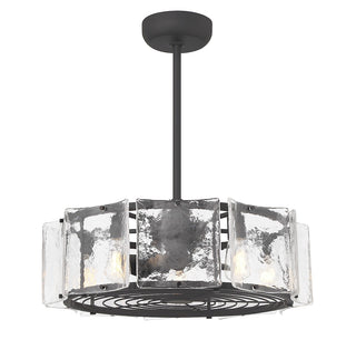 Genry LED Fan D'Lier in Matte Black