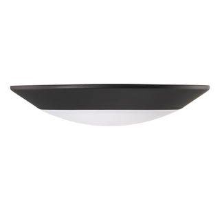 LED Disc Light in Black