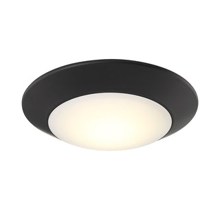 LED Disc Light in Black