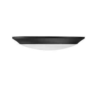 LED Disc Light in Black