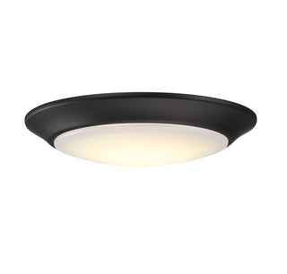 LED Disc Light in Black