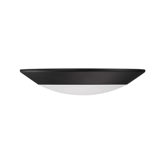 LED Disc Light in Black