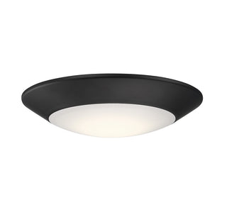 LED Disc Light in Black