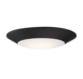 LED Disc Light in Black