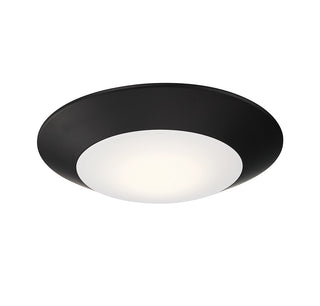 LED Disc Light in Black