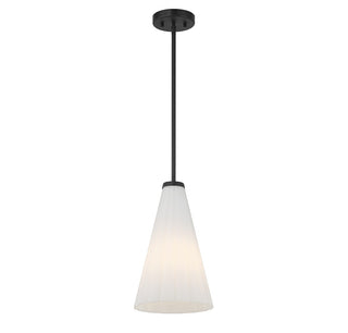 Bristol One Light Pendant in Matte Black