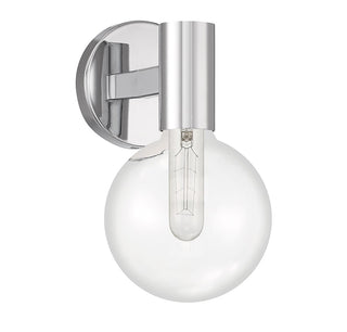 Wright One Light Wall Sconce in Chrome