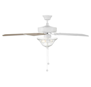 52" Ceiling Fan in Bisque White