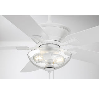 52" Outdoor Ceiling Fan in White
