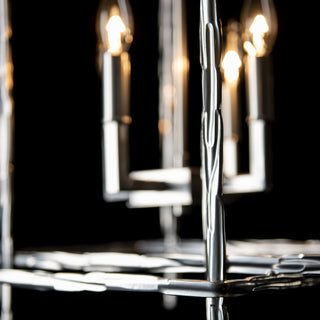 Tura Tura 4-Light Medium Chandelier in Sterling