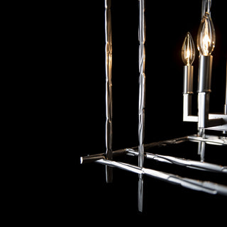Tura Tura 4-Light Medium Chandelier in Sterling