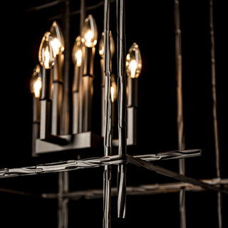Tura Tura 8-Light Large Chandelier in Oil Rubbed Bronze