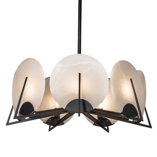 Callisto Callisto 7-Light Pendant in Black
