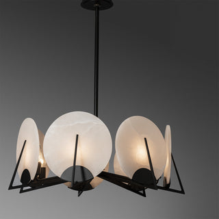 Callisto Callisto 7-Light Pendant in Black