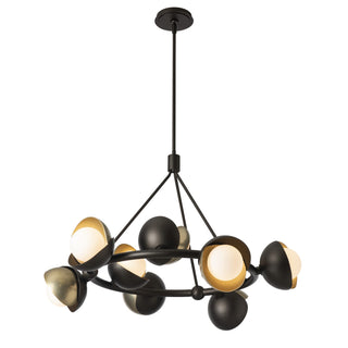Brooklyn Brooklyn 9-Light Double Shade Ring Pendant in Oil Rubbed Bronze