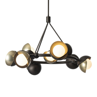 Brooklyn Brooklyn 9-Light Double Shade Ring Pendant in Oil Rubbed Bronze
