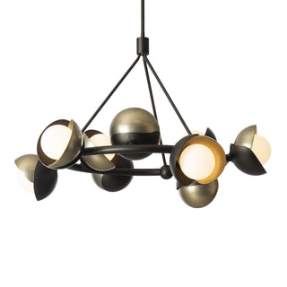 Brooklyn Brooklyn 9-Light Double Shade Ring Pendant in Oil Rubbed Bronze