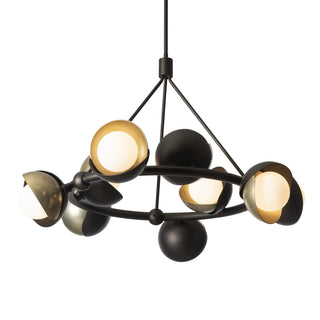 Brooklyn Brooklyn 9-Light Double Shade Ring Pendant in Oil Rubbed Bronze