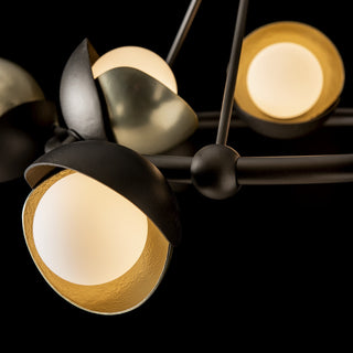 Brooklyn Brooklyn 9-Light Double Shade Ring Pendant in Oil Rubbed Bronze