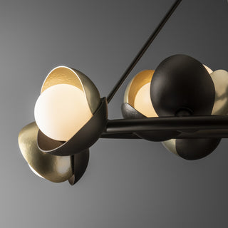 Brooklyn Brooklyn 9-Light Double Shade Ring Pendant in Oil Rubbed Bronze