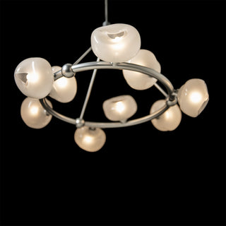 Ume Ume 9-Light Ring Pendant in Sterling