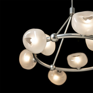 Ume Ume 9-Light Ring Pendant in Sterling
