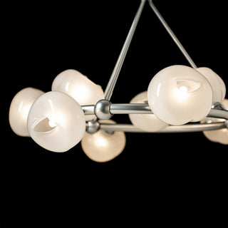 Ume Ume 9-Light Ring Pendant in Sterling