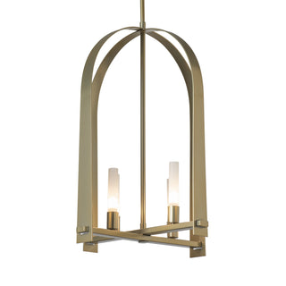 Triomphe Triomphe 4-Light Pendant in Modern Brass