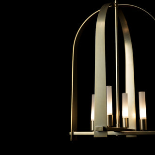 Triomphe Triomphe 4-Light Pendant in Modern Brass