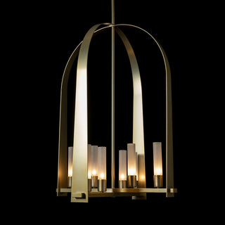 Triomphe Triomphe 8-Light Pendant in Modern Brass