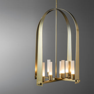 Triomphe Triomphe 8-Light Pendant in Modern Brass