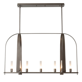 Triomphe Triomphe 9-Light Linear Pendant in Dark Smoke