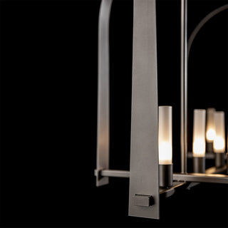 Triomphe Triomphe 9-Light Linear Pendant in Dark Smoke