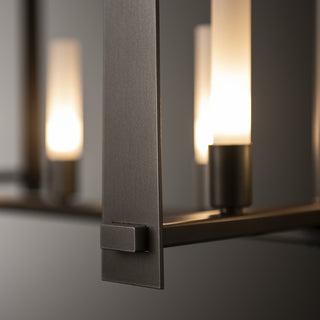 Triomphe Triomphe 9-Light Linear Pendant in Dark Smoke