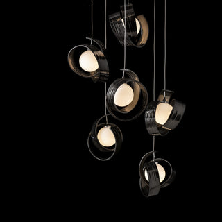 Riza Riza 9-Light Pendant in Ink