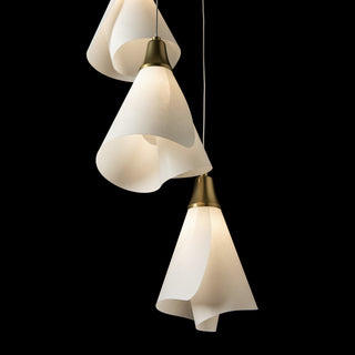 Mobius Mobius 5-Light Pendant in Modern Brass