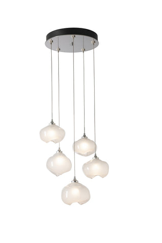 Ume Ume 5-Light Pendant in Sterling