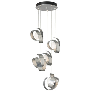 Riza Riza 5-Light Pendant in Sterling