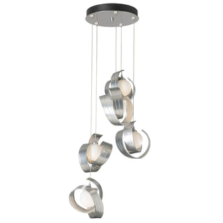 Riza Riza 5-Light Pendant in Sterling