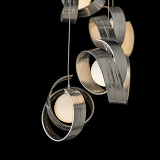 Riza Riza 5-Light Pendant in Sterling