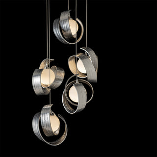 Riza Riza 5-Light Pendant in Sterling